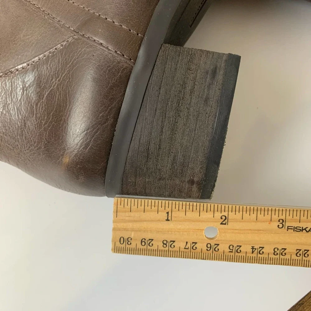 Vince Camuto Bendra Over-the-knee Riding Boots Size 9.5M Leather Brown